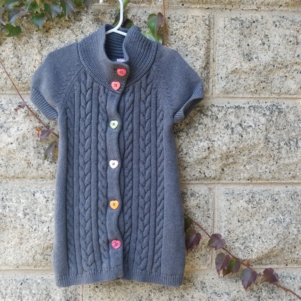 Sweater dress, gray